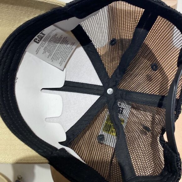 NWT Caterpillar Men's Multicolor Cat Diesel Power Mesh Snapback Trucker Cap OS - Picture 9 of 10